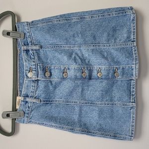 Levi's high waist denim skirt